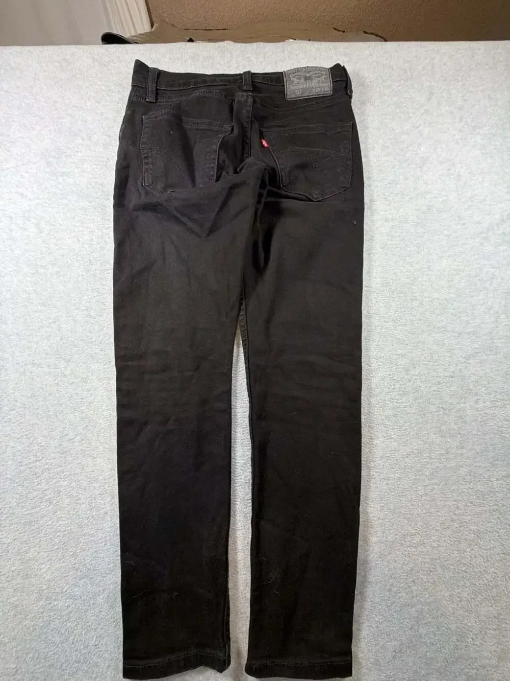 Levi's 512 Slim Tapered Fit Men's Black Jeans Size W29 L30